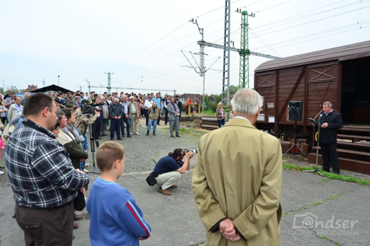 Élet Menete Alapítvány Holokauszt vagonkiállítása
