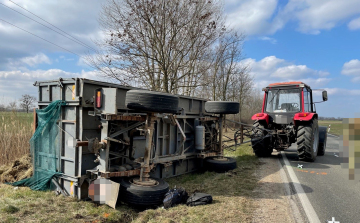 Baleset vezetett 31 illegális bevándorló elfogásához