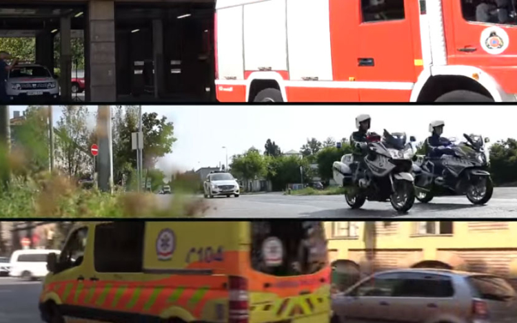 Új videóval népszerűsíti a rendőrség a 112 segélyhívót